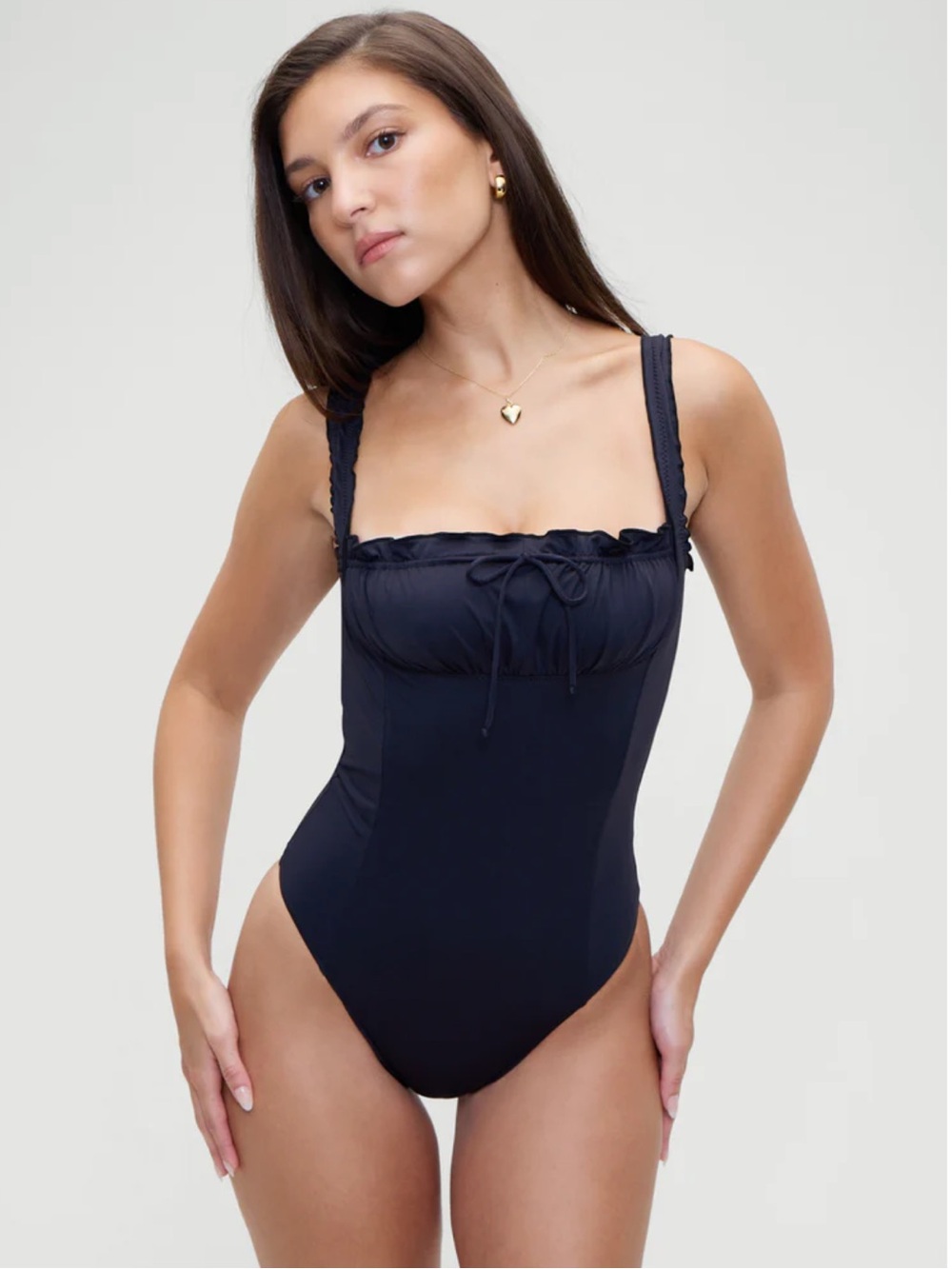 Frankie's Bikinis NWT Fawn one piece